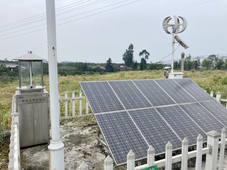 多多28智能设备守护蒲江农场果园基地种植安全