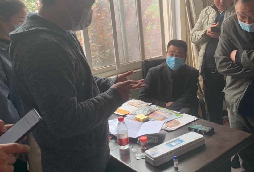现场培训：多多28到南阳进行技术讲解